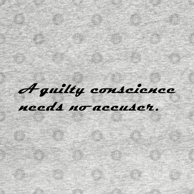 A QUILTY CONSCIENCE by mabelas